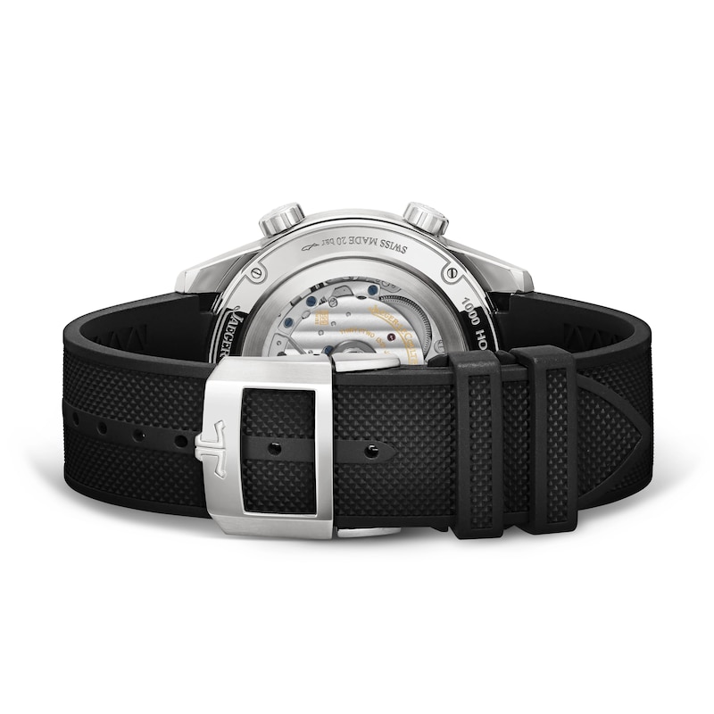 Jaeger-LeCoultre Polaris Men's Black Dial & Rubber Strap Watch