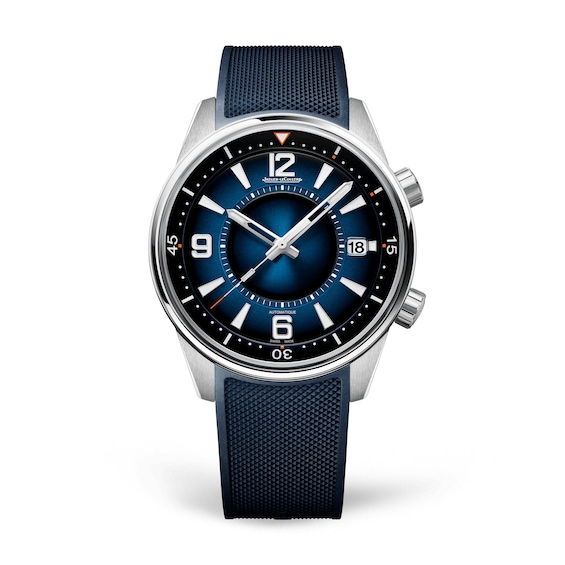 Jaeger-LeCoultre Polaris Men’s Blue Dial & Rubber Strap Watch