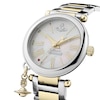 Thumbnail Image 5 of Vivienne Westwood Ladies' MOP Dial & Two Tone Bracelet Watch
