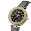 Thumbnail Image 3 of Vivienne Westwood Ladies' Black Dial & Leather Strap Watch