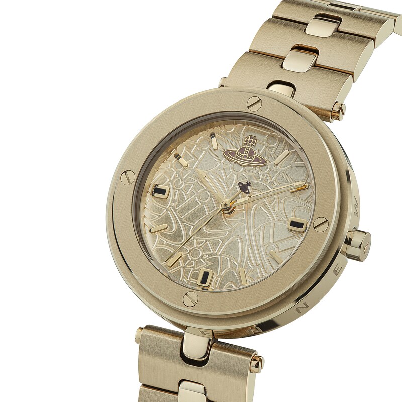 Vivienne Westwood Ladies' Gold-Tone Bracelet Watch