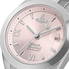 Thumbnail Image 4 of Vivienne Westwood Ladies' Pink Dial & Stainless Steel Bracelet Watch