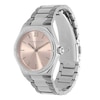 Thumbnail Image 1 of Olivia Burton Hexa Ladies' Blush Pink & Stainless Steel Bracelet Watch