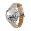 Thumbnail Image 1 of Olivia Burton Floral Blooms Ultra Slim Ladies' Silver Dial & Leather Watch