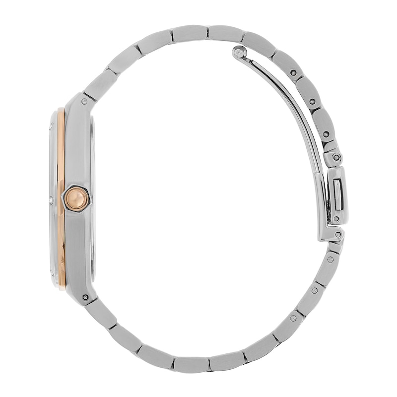 Olivia Burton Hexa Ladies' White Dial & Stainless Steel Bracelet Watch