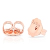 Thumbnail Image 2 of Le Vian 14ct Rose Gold Blue Topaz & 0.45ct Diamond Earrings