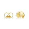 Thumbnail Image 1 of Godiva x Le Vian 14ct Yellow Gold & 0.23ct Diamond Heart Stud Earrings