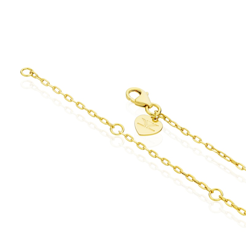 Main Image 3 of Godiva x Le Vian 14ct Yellow Gold & 0.37ct Diamond Heart Pendant Necklace