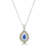 Thumbnail Image 0 of Le Vian 14ct White Gold 0.8ct Diamond & Tanzanite Pendant Necklace
