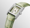 Thumbnail Image 4 of Longines Mini DolceVita Ladies' Diamond & Green Alligator Leather Strap Watch