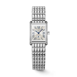 Longines Mini DolceVita Ladies' Diamond Case & Stainless Steel Bracelet Watch
