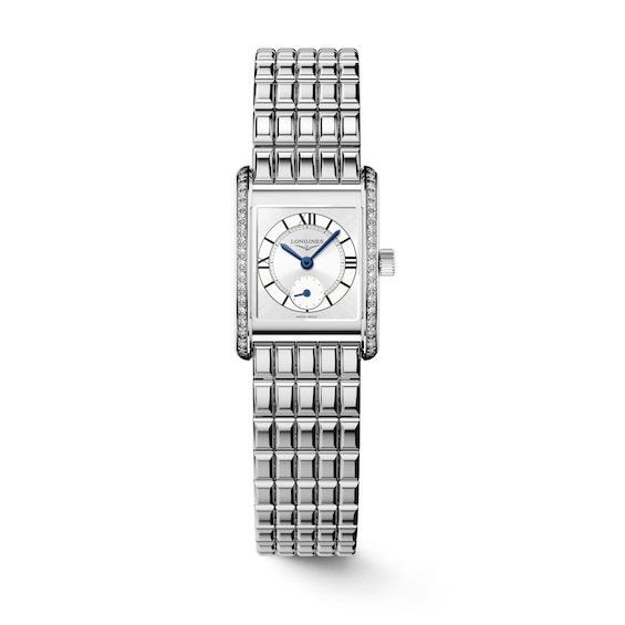 Longines Mini DolceVita Ladies’ Diamond & Stainless Steel Bracelet Watch