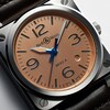 Thumbnail Image 4 of Bell & Ross BR 03 Copper Dial & Brown Leather Strap Watch