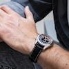 Thumbnail Image 3 of Alpina Startimer Pilot Quartz Worldtimer Black Leather Strap Watch