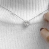 Thumbnail Image 1 of CARAT* LONDON Ladies' Cora Heart Necklace