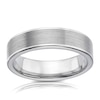 Thumbnail Image 0 of Tungsten Matte Polish Bevelled Edge Ring