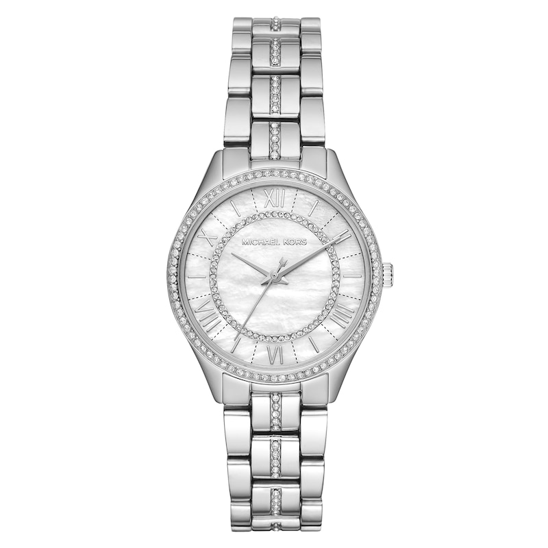 Michael Kors Mini Lauryn Ladies' Stone Set Bracelet Watch