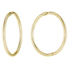 Thumbnail Image 0 of 9ct Yellow Gold 12mm Hinged Sleeper Earrings