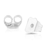 Thumbnail Image 1 of Platinum 0.50ct Diamond Total Cushion Cluster Stud Earrings