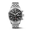 Thumbnail Image 1 of IWC Pilot’s Watches Men's Black Dial & Stainless Steel Watch
