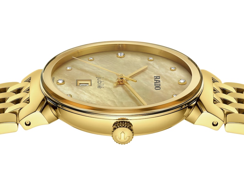 Rado Florence Ladies' Diamond & Gold-Tone Stainless Steel Watch