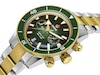 Thumbnail Image 1 of Rado Captain Cook Men's Green Dial Two-Tone Bracelet Watch