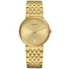 Thumbnail Image 0 of Rado Florence Men's Diamond Dial & Gold-Tone PVD Bracelet Watch