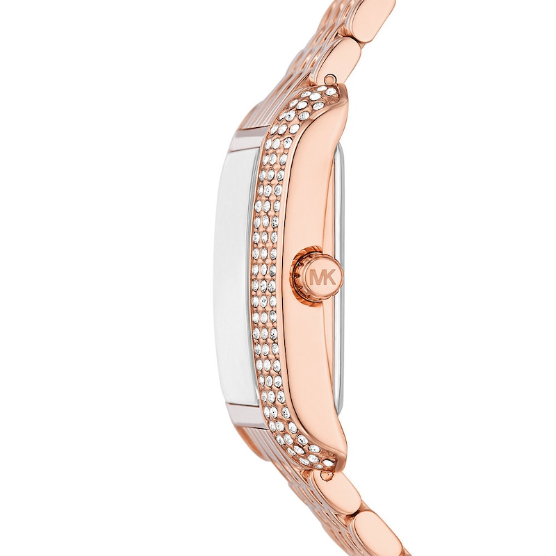 Michael Kors Rose Gold-Tone Stainless Steel Bracelet Watch
