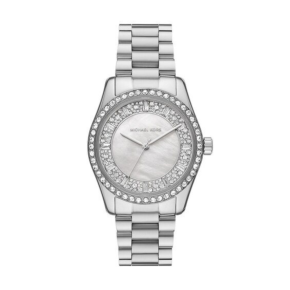 Michael Kors Lexington Ladies’ Crystal Stainless Steel Bracelet Watch