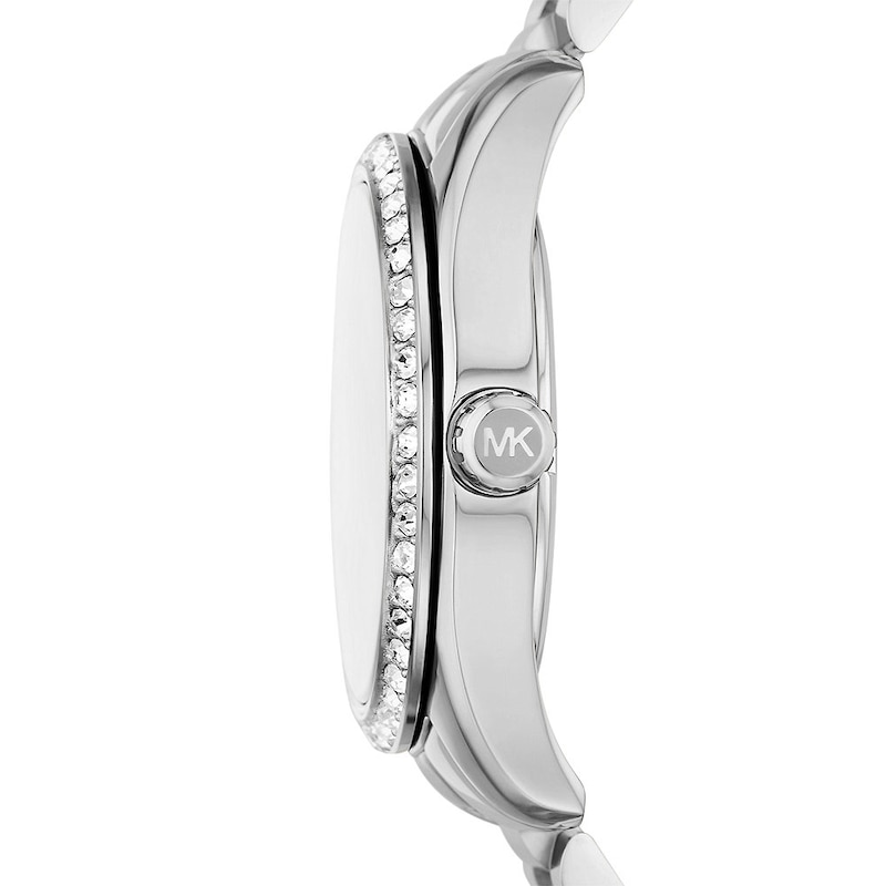 Michael Kors Lexington Ladies' Crystal Stainless Steel Watch