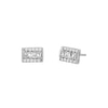 Thumbnail Image 2 of Michael Kors Sterling Silver Tapered Baguette Bar Pendant and Earrings Giftset