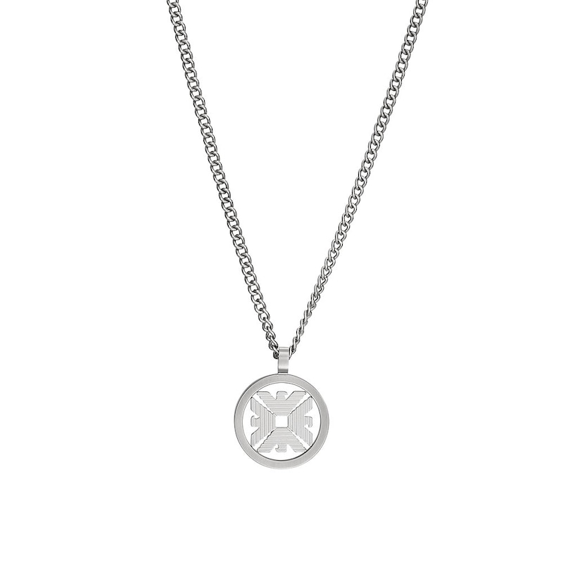 Emporio Armani Men's Stainless Steel Pendant Necklace