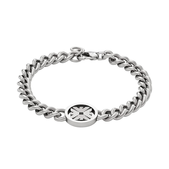 Emporio Armani Men’s Stainless Steel Chain Bracelet