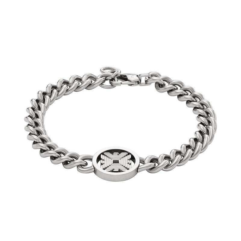 Emporio Armani Men's Stainless Steel Chain Bracelet