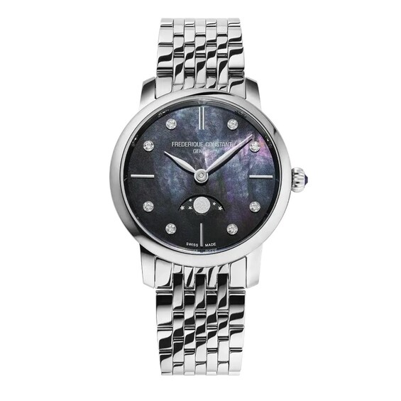 Frederique Constant Classics Womens Diamond Dial Bracelet Watch