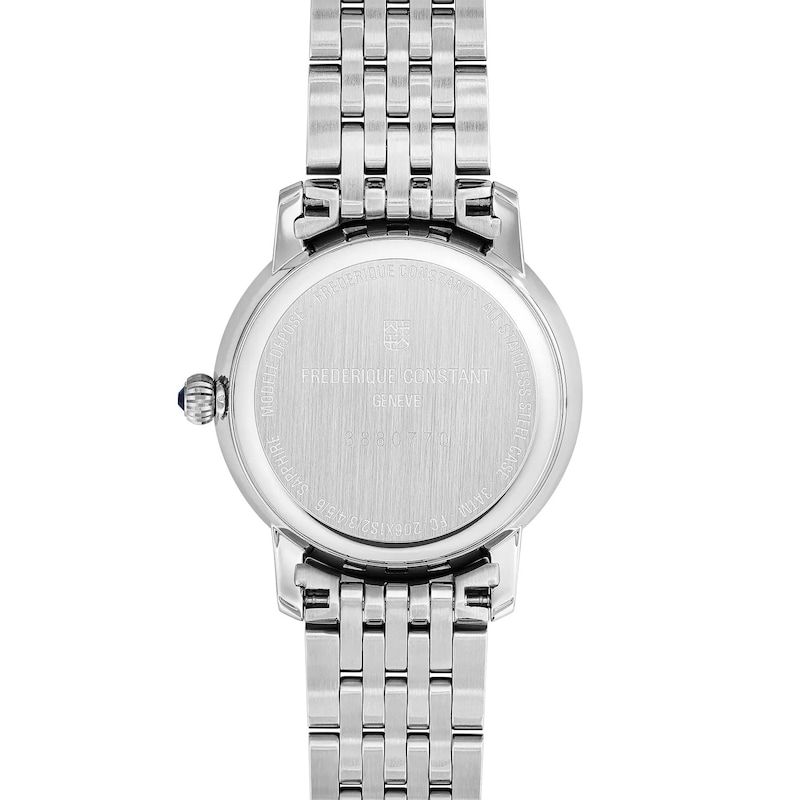 Frederique Constant Classics Ladies' Diamond Dial Bracelet Watch