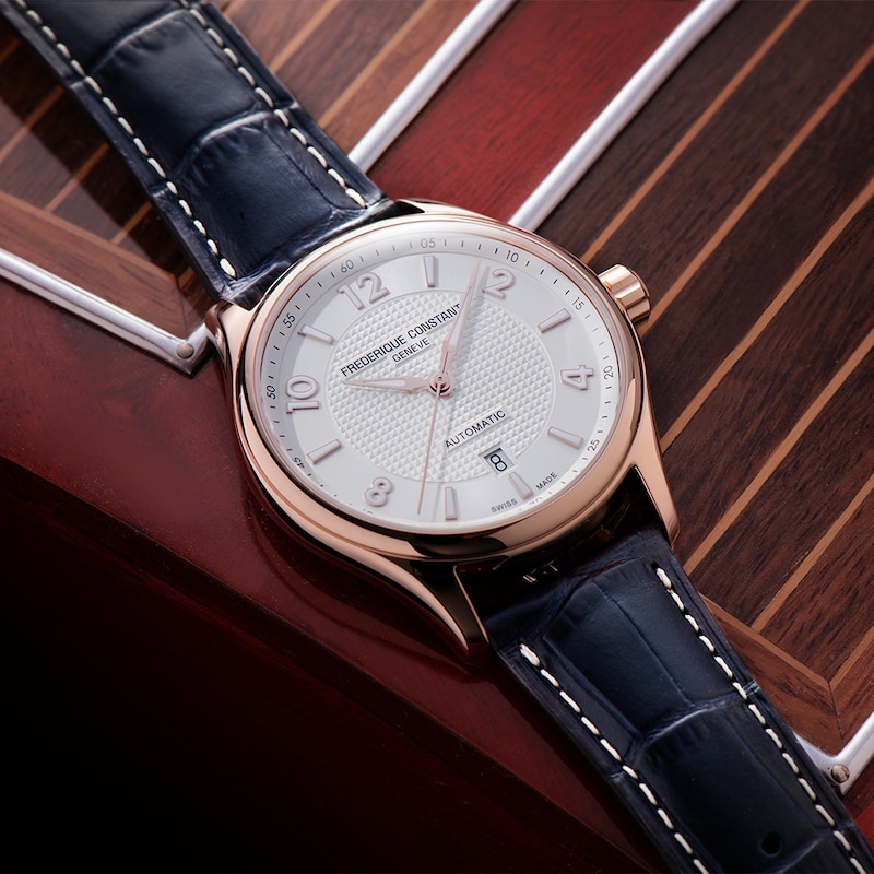 Main Image 5 of Frederique Constant Classics Black Leather Strap Limited Edition Watch
