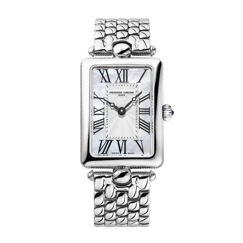 Frederique Constant Classics Ladies' Stainless Steel Bracelet Watch