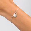 Thumbnail Image 1 of Lauren Ralph Lauren Sterling Silver 7.3 Inch Padlock Bolo Bracelet