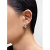 Thumbnail Image 2 of CARAT* LONDON Jasmine Sterling Silver & Round Cubic Zirconia Drop Earrings