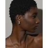 Thumbnail Image 4 of CARAT* LONDON Jasmine Sterling Silver & Round Cubic Zirconia Drop Earrings