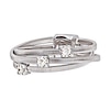 Thumbnail Image 0 of Marco Bicego 18ct White Gold Three Row Diamond Ring