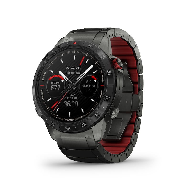 Garmin Marq Athlete (Gen 2) Titanium & Silicone Bracelet Smartwatch