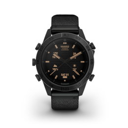 Garmin Marq Commander (Gen 2) Black Silicone Rubber Carbon Edition Smartwatch