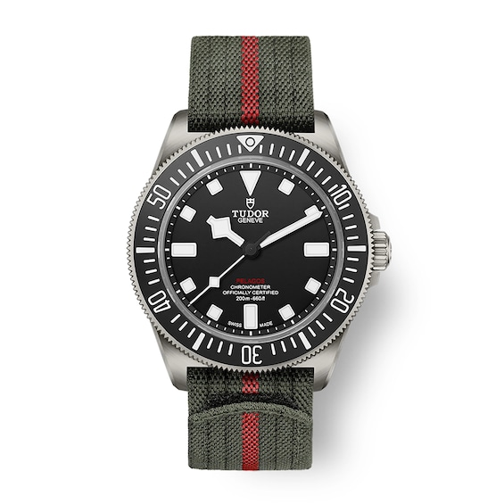 Tudor Pelagos 42mm Black Dial & Fabric Strap Watch