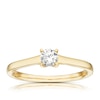Thumbnail Image 0 of 18ct Yellow Gold 0.25ct Diamond Round Solitaire Ring