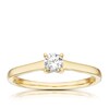 Thumbnail Image 1 of Engagement Ring 18ct Yellow Gold 0.25ct Diamond Round Solitaire Ring