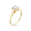 Thumbnail Image 1 of 14ct Yellow Gold 1ct Diamond Round Cut Solitaire Ring