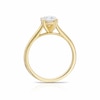 Thumbnail Image 2 of 14ct Yellow Gold 1ct Diamond Round Cut Solitaire Ring