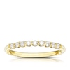 Thumbnail Image 0 of Origin 18ct Yellow Gold 0.25ct Diamond Pavé Half Eternity Ring